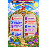 Simplified 10 Commandments Chibi