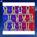 12 Tribes Of Israel Chibi Sticker Sheet