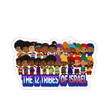 12 Tribes Chibi Stickers Kids