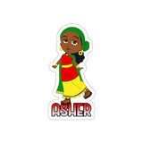 Asher Chibi Sister Sticker