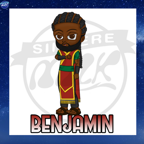 Benjamin Chibi Brother Sticker