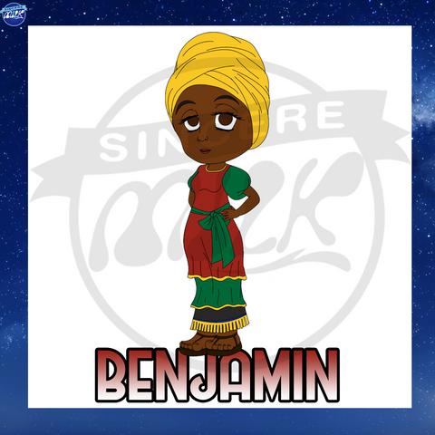 Benjamin Chibi Sister Sticker