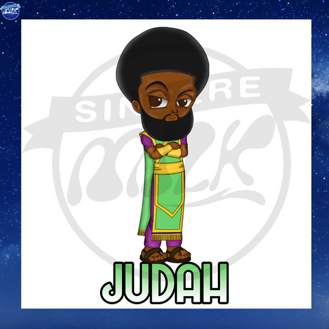 Judah Chibi Brother Sticker