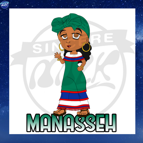 Manasseh Chibi Sister Sticker